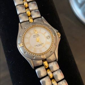 Anne Klein Two Tone Watch EUC